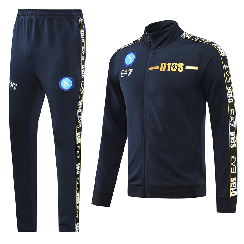 AAA Quality Napoli 22/23 Tracksuit - Navy Blue
